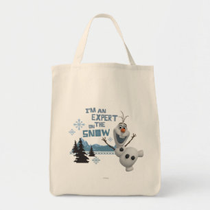 Tote Bag Olaf   Expert sur la neige