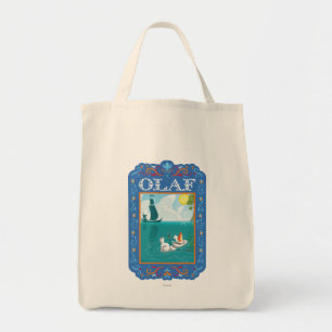 Tote Bag Olaf Flotter dans l'eau
