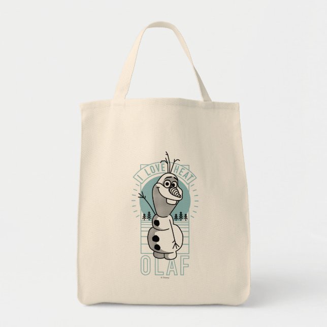 Tote Bag Olaf | I Love Heat (Devant)