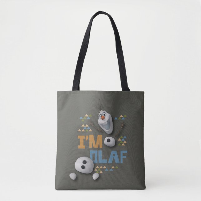 Tote Bag  Olaf| Je suis Olaf (Devant)