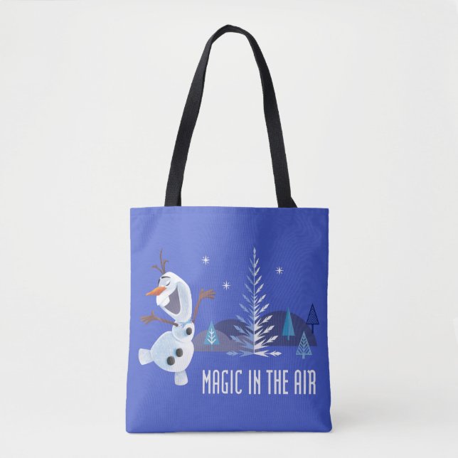 Tote Bag  Olaf| La magie dans l'air (Devant)