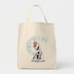 Tote Bag Olaf   Vague de flocons de neige