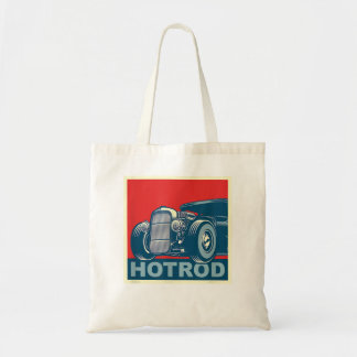 Tote Bag Old School Hot Rod Hope Poster vintage rétro