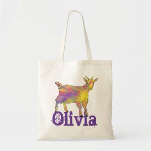 Tote Bag Olivia Mignonne Colorée Artistique Ferme Animale C