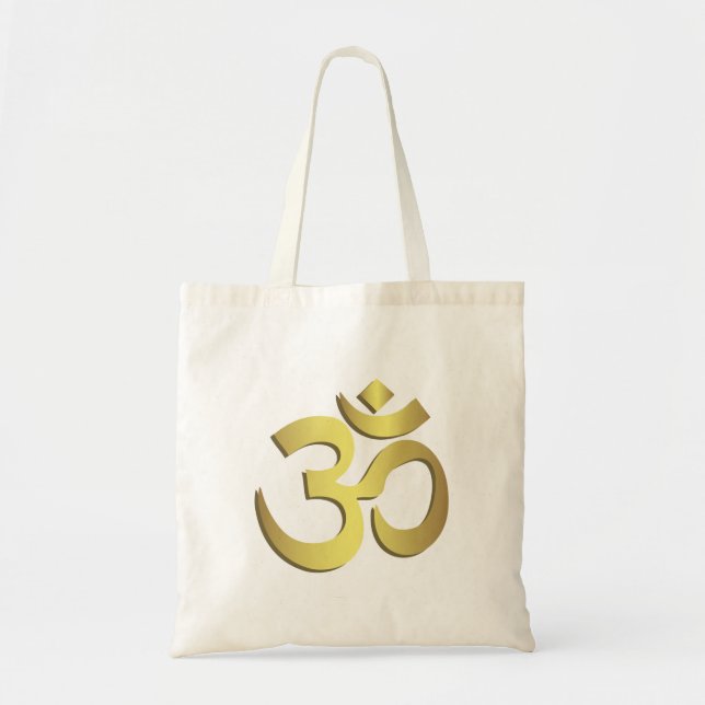 Tote Bag Om ( Aum ) Namaste yoga (Devant)