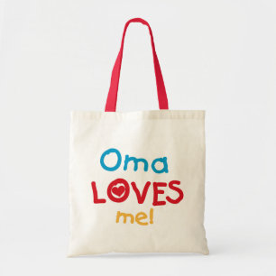 Tote Bag Oma aime mes t-shirts et cadeaux