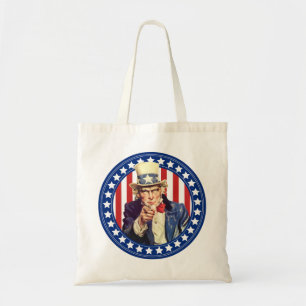 Tote Bag Oncle Sam Étoiles et rayures