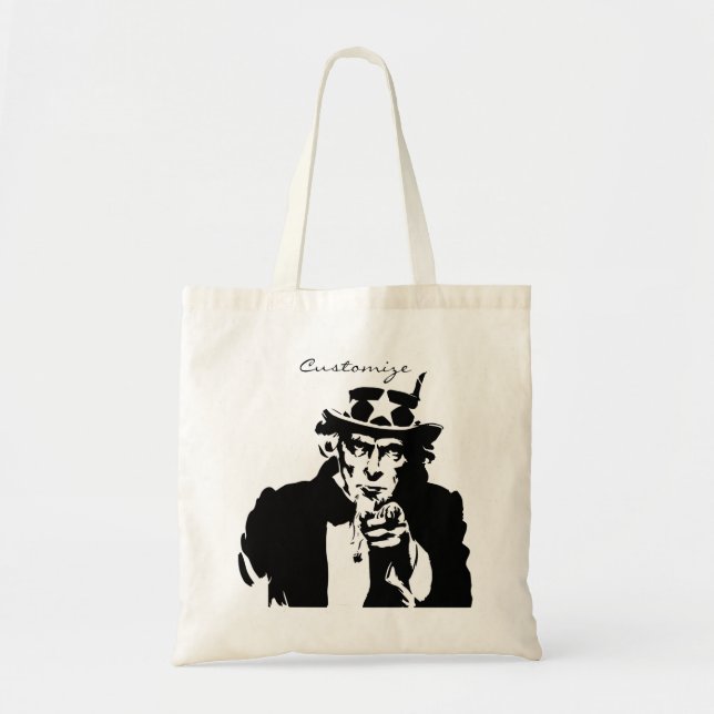 Tote Bag Oncle Sam veut vous Thunder_Cove (Devant)