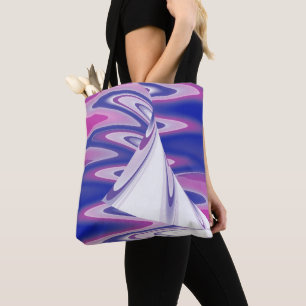 Tote Bag Ondes tournantes