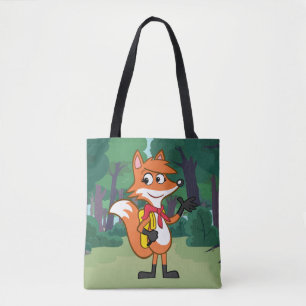 Tote Bag Ondulation de Fox de Rick Scarlett de garde