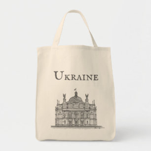 Tote Bag Opéra + théâtre de ballet, Lviv, Ukraine