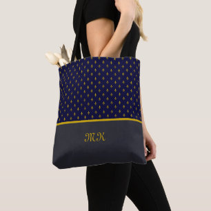 Tote Bag Or Fleur de Lis