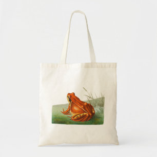 Tote Bag Orange frog vintage