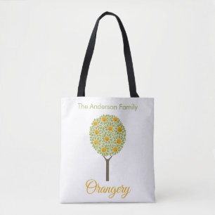 Tote Bag Orangerie familiale Orange