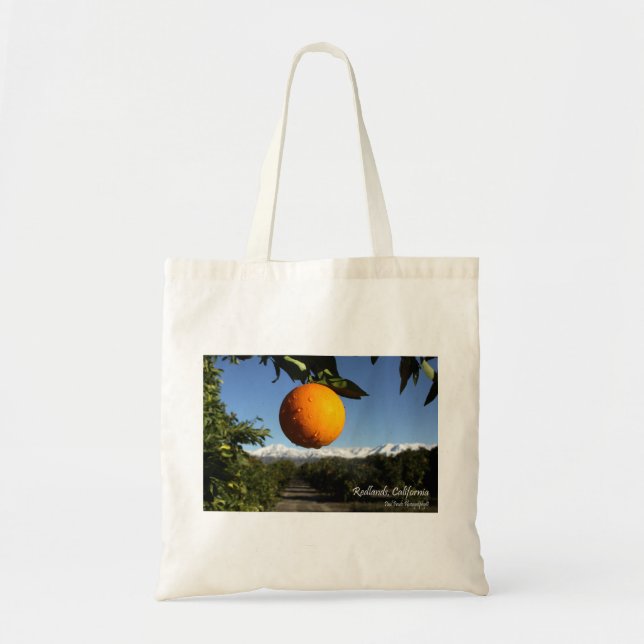 Tote Bag Oranges de Redlands, Californie (Devant)
