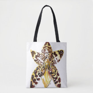 Tote Bag Orchidée d'Ansellia Africana