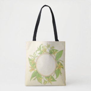 Tote Bag Orchidée Vanille