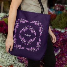 Orchidées pourpres personnalisées Dendrobium Motif