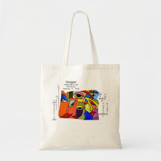 Tote Bag Oregon State Art by Deprise