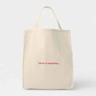 Tote Bag Oreiller de jeté Tout est Famille