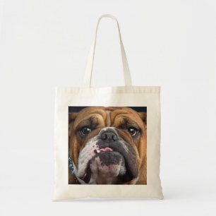 Tote Bag Oreillers à lancer de Bulldog anglais