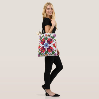 Tote Bag Original Matyo Hongrois Folk Nom personnalisé