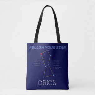 Tote Bag Orion de constellation de l'hémisphère nord