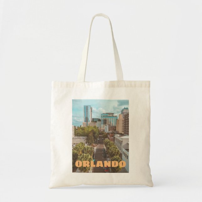 Tote Bag Orlando, Floride centre-ville photo promotionnelle (Devant)