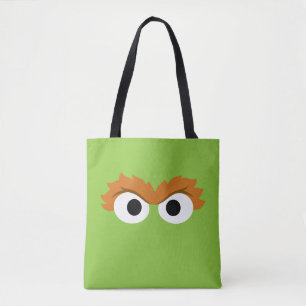 Tote Bag Oscar the Grouch Big Face