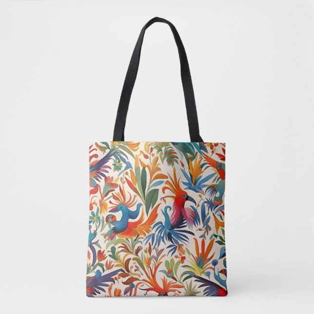 Tote Bag Otomi coloré Motif (Devant)