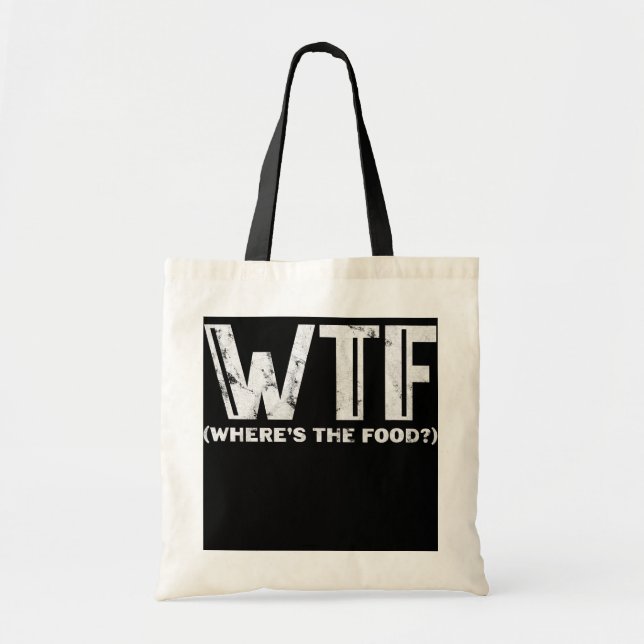 Tote Bag Où est le chef de la Cuisine alimentaire Cook Food (Devant)