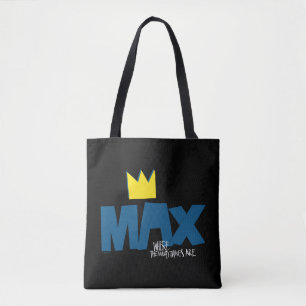 Tote Bag Où sont les choses sauvages   Max et Couronne