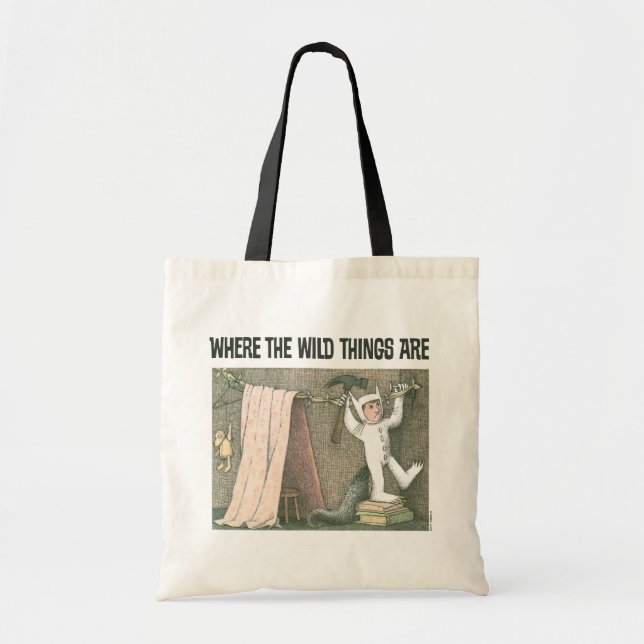 Tote Bag Où Sont Les Choses Sauvages | Scène 1 (Devant)
