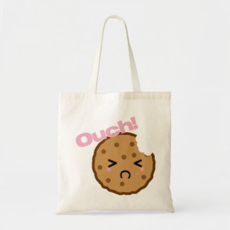 Tote Bag "Ouch !" dit le biscuit Kawaii