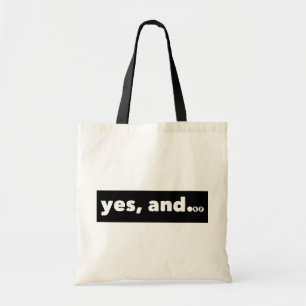 Tote Bag "Oui, et..." L'improvisation de Thespian