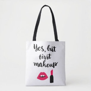 Tote Bag Oui mais première expression mignonne du