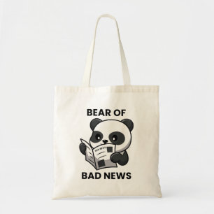 Tote Bag Ours De Mauvaises Nouvelles