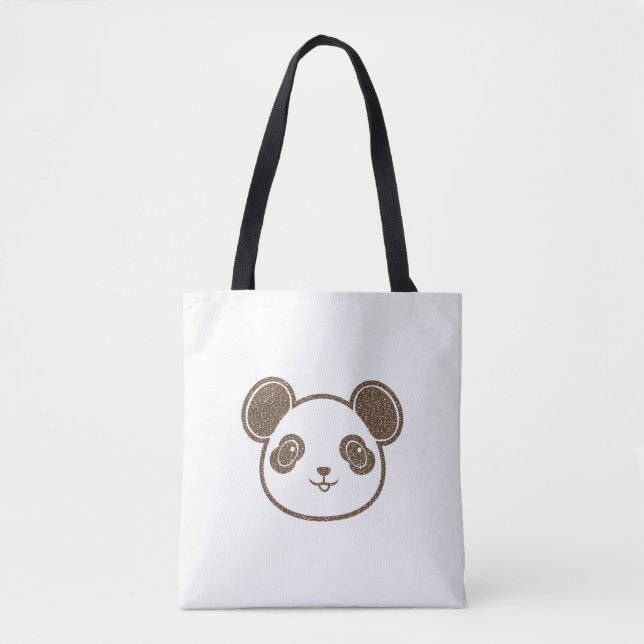 Tote Bag Ours de panda en détresse (Devant)