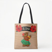 Ours en peluche Aloha Hula