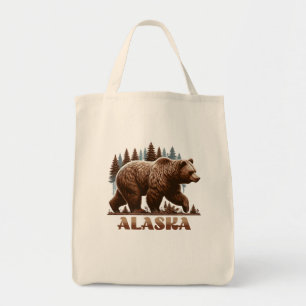 Tote Bag Ours grizzli de l'Alaska