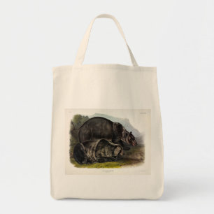 Tote Bag Ours grizzli (Ours Brown nord-américain) - Audubon