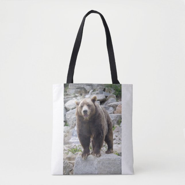 Tote Bag Ours kodiak (Devant)