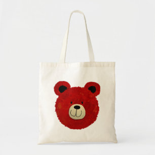 Tote Bag Ours rouge