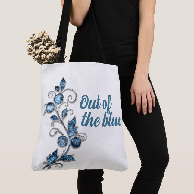 Tote Bag Out of the blue (De près)