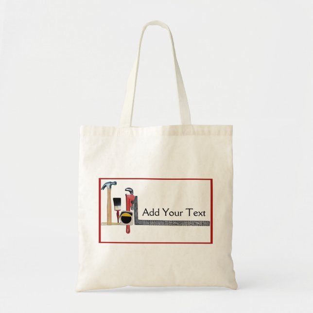 Tote Bag Outils de bricoleur (Devant)