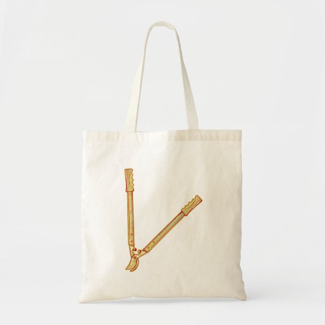 Tote Bag Outils de jardinage Loppers (Devant)