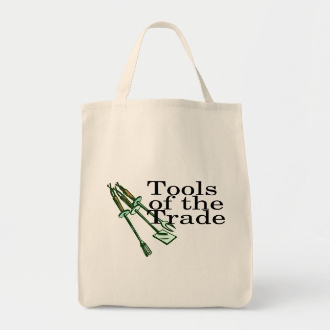 Tote Bag Outils du BBQ du commerce (Devant)