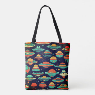 Tote Bag OVNI art vintage