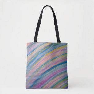 Tote Bag P6 Art Abstrait Coloré Unique