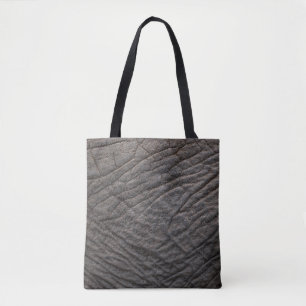 Tote Bag Pachyderme de texture de peau d'éléphant